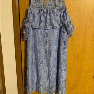 Lace, Cold Shoulder Dress